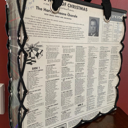 The Harry Simeone Chorale's "Sing We Now of Christmas" Record Album Cover Tote bag