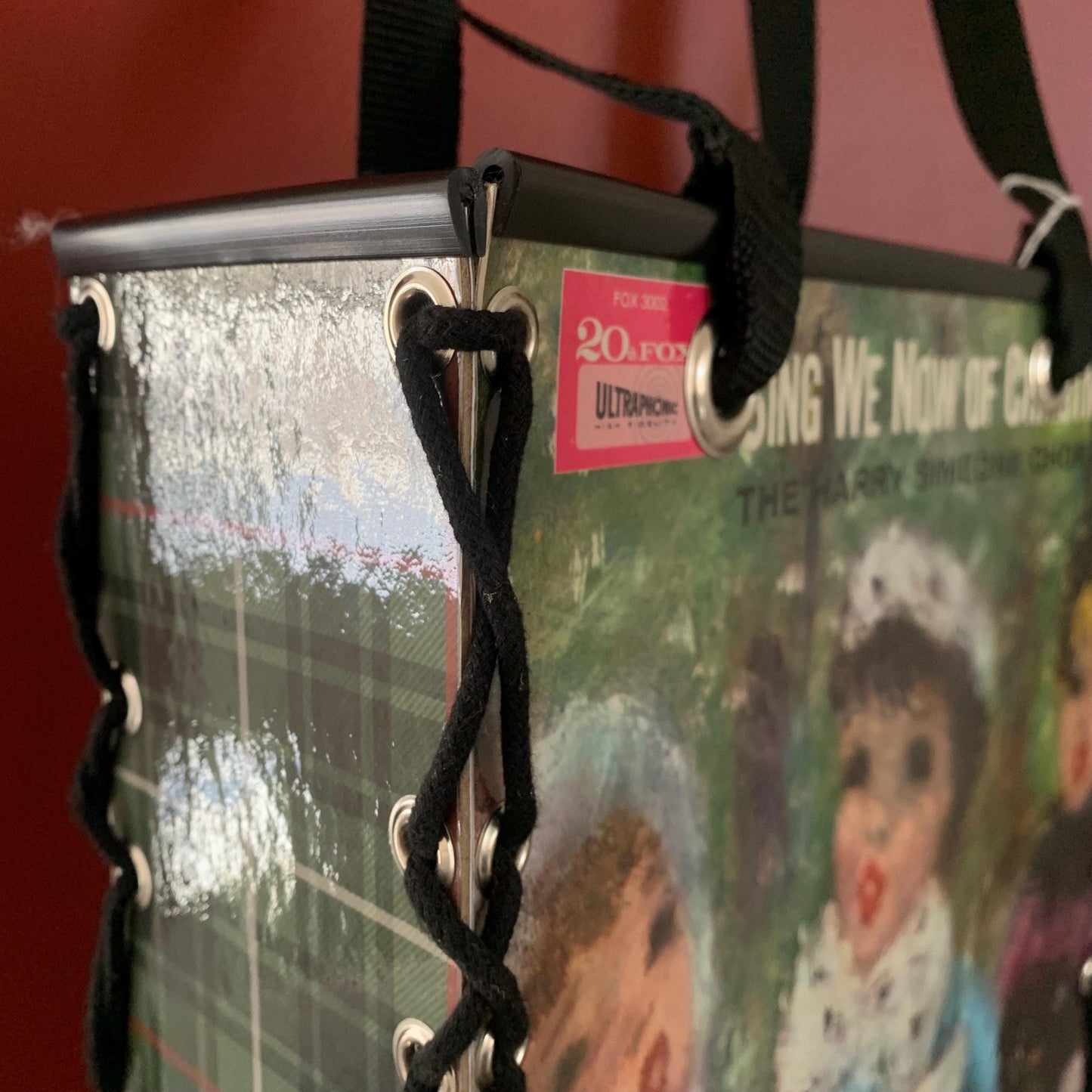 The Harry Simeone Chorale's "Sing We Now of Christmas" Record Album Cover Tote bag