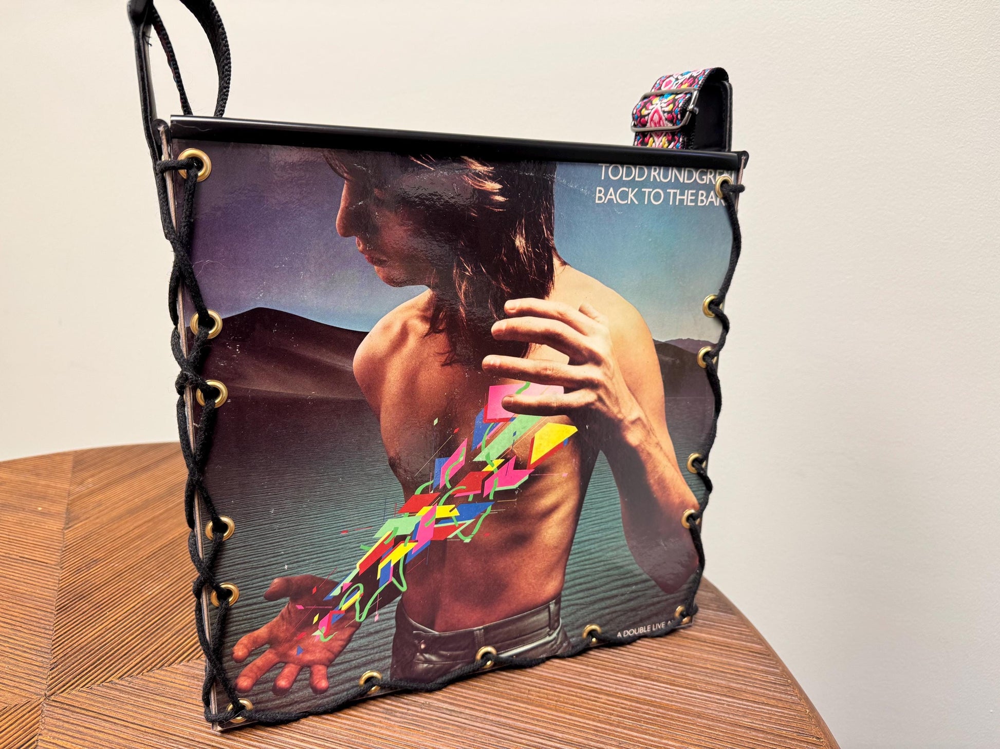 Todd Rundgren “Back to the Bars” Record Album Cover Tote Bag
