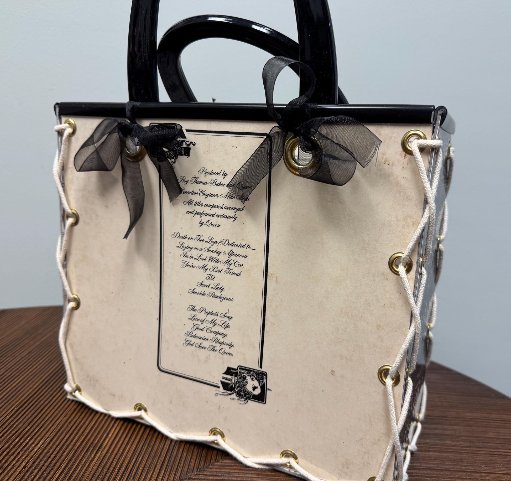 Queen “A Night at the Opera” Record Album Cover Handbag