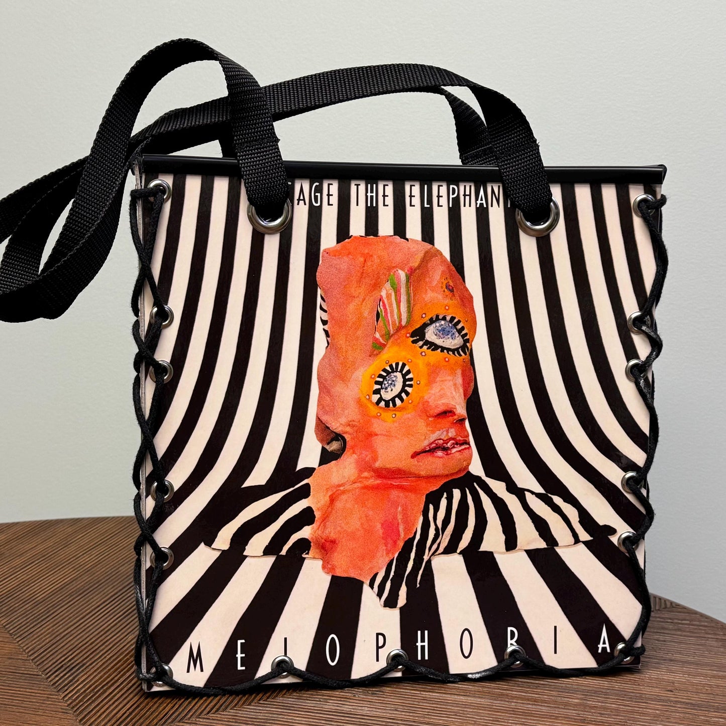 Cage The Elephant "Melophobia" Record Album Cover Tote Bag