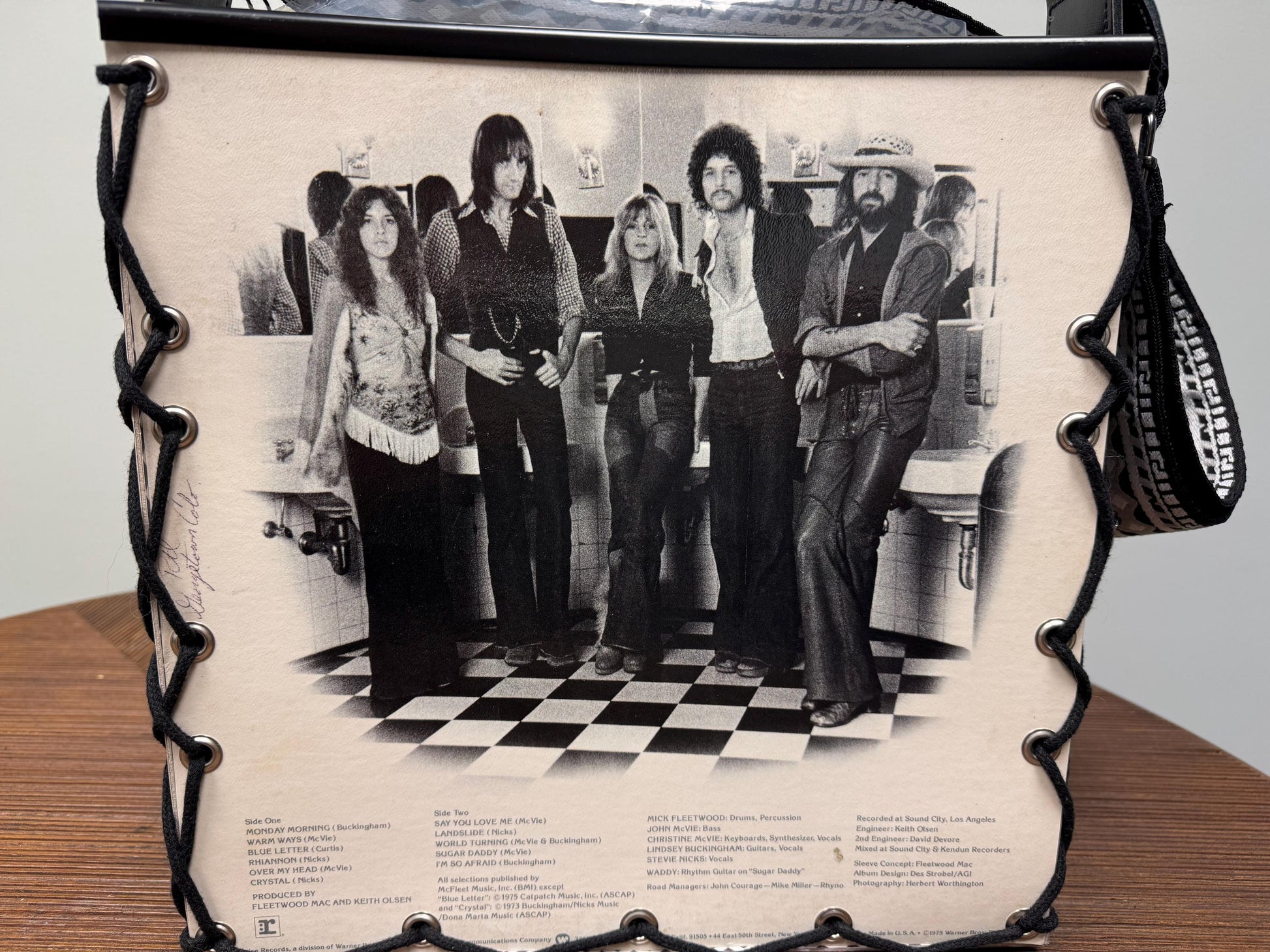 Fleetwood Mac Record Album Cover Tote Bag
