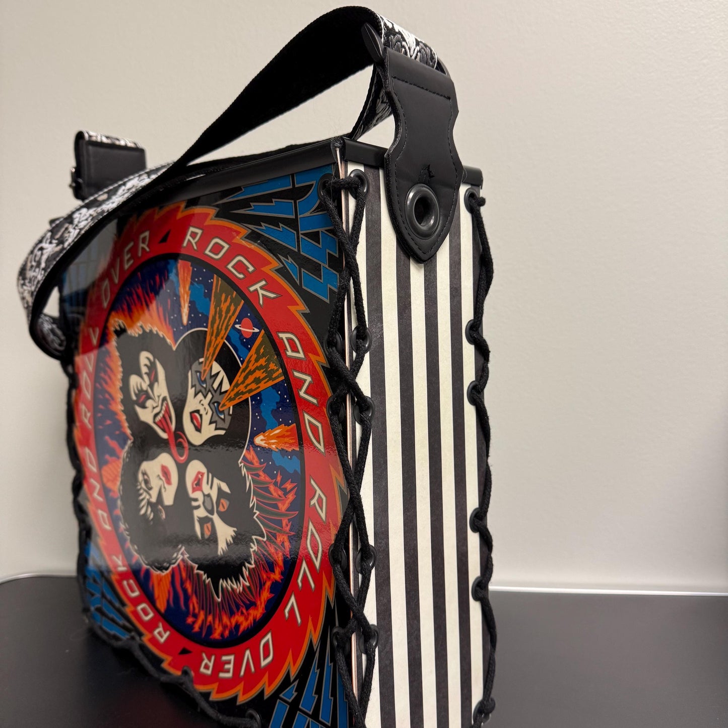 Kiss “Rock and Roll Over” Record Album Cover Tote Bag