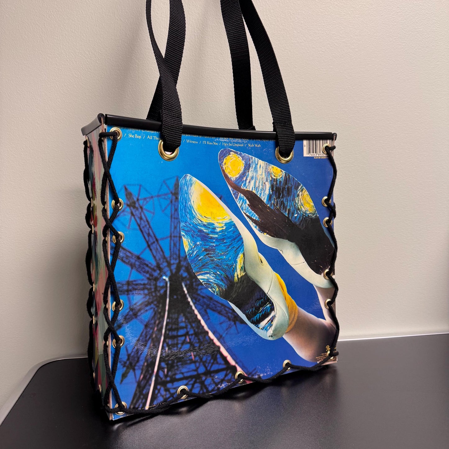 Cyndi Lauper “She’s So Unusual“ Record Album Cover Tote Bag