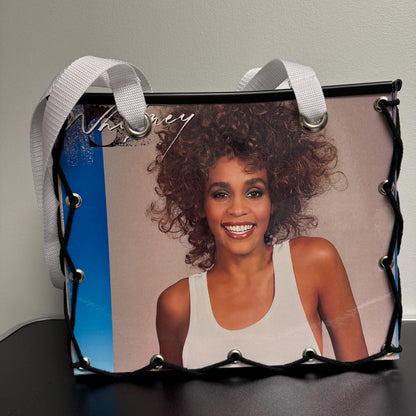 Whitney Houston’s “Whitney” Record Album Cover Tote Bag