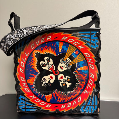 Kiss “Rock and Roll Over” Record Album Cover Tote Bag