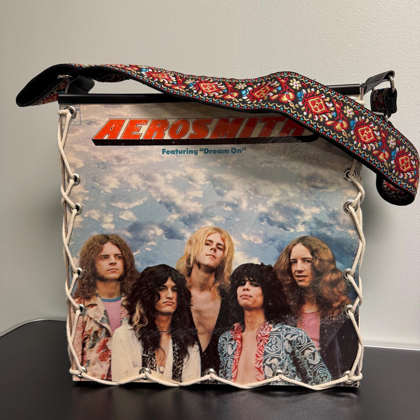 Aerosmith Record Album Cover Tote Bag