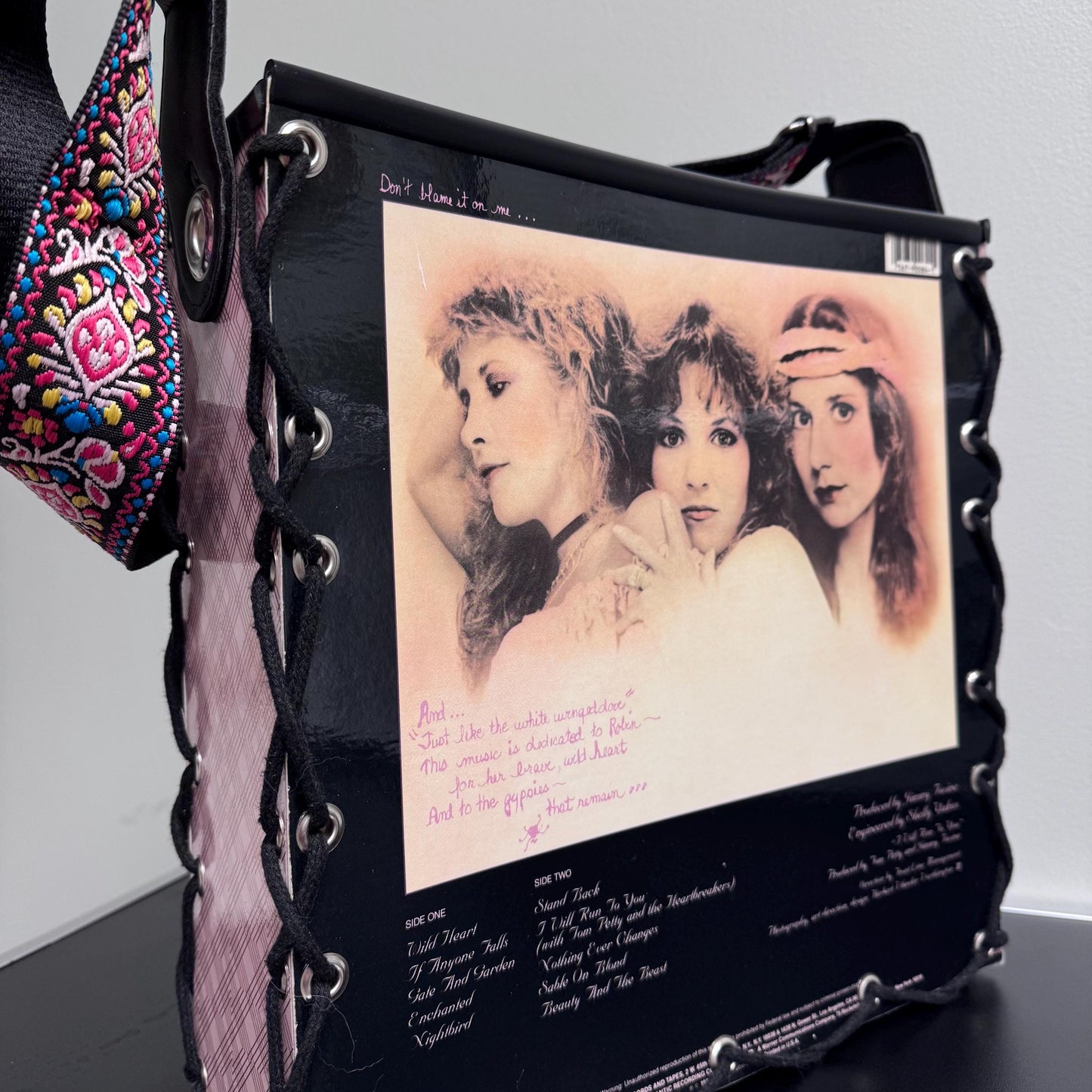 Stevie Nicks “ The Wild Heart” Record Album Cover Tote Bag