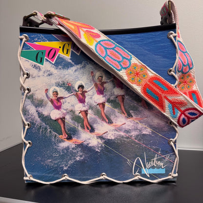 The Go Gos “Vacation“ Record Album Cover Tote Bag