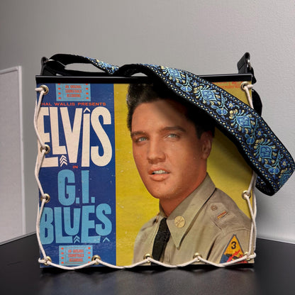 Elvis Presley “G.I. Blues“ Record Album Cover Tote Bag