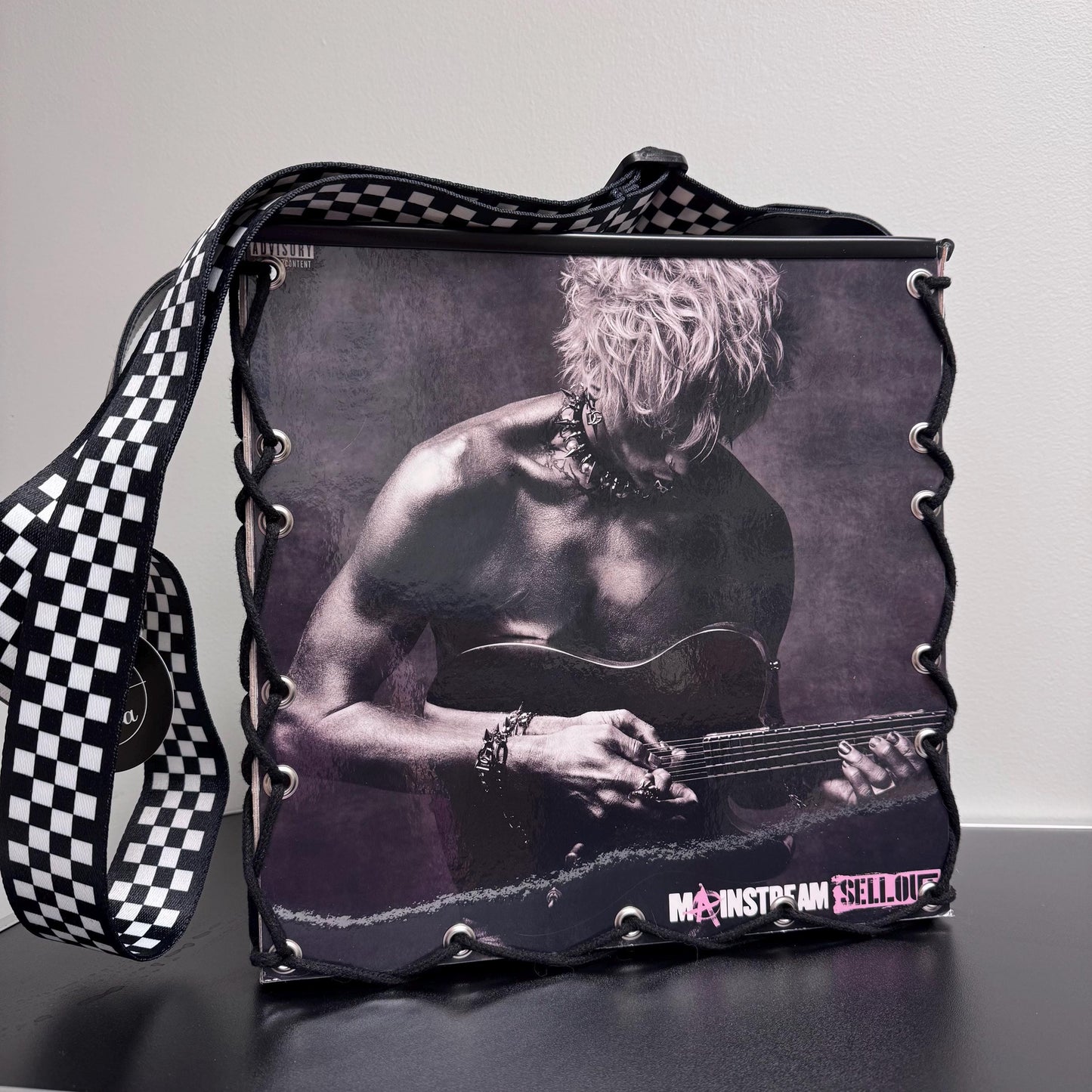 Machine Gun Kelly “Mainstream Sellout“ Record Album Cover Tote Bag
