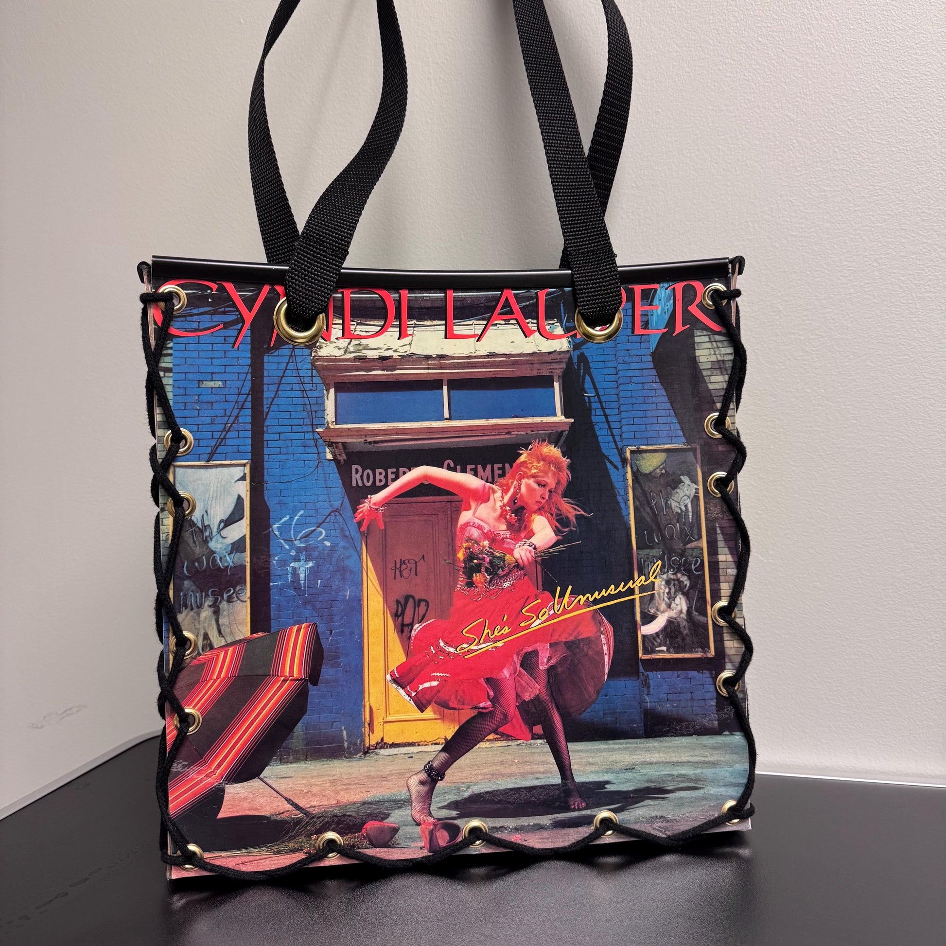 Cyndi Lauper “She’s So Unusual“ Record Album Cover Tote Bag