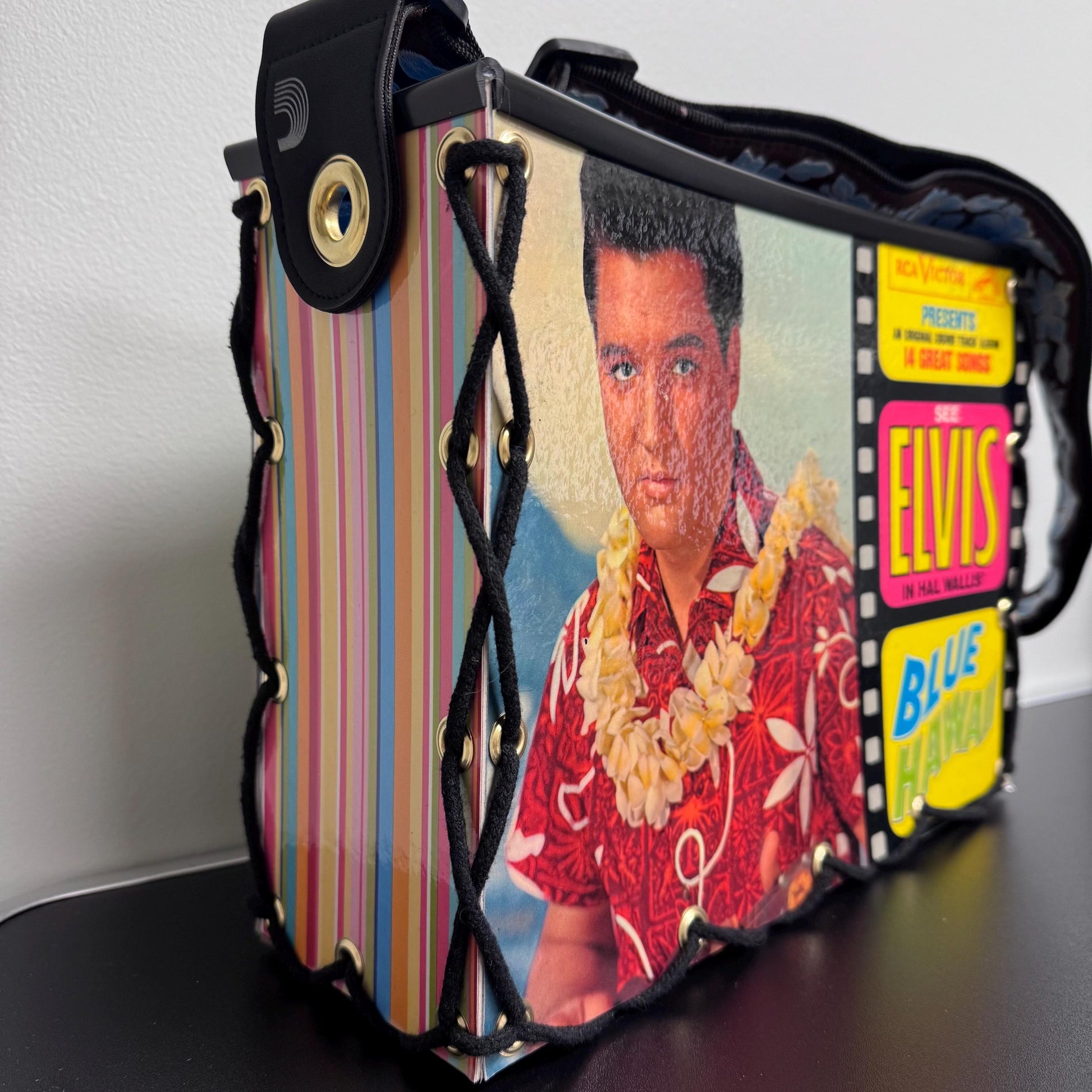 Elvis Presley’s “Blue Hawaii“ Record Album Cover Tote Bag