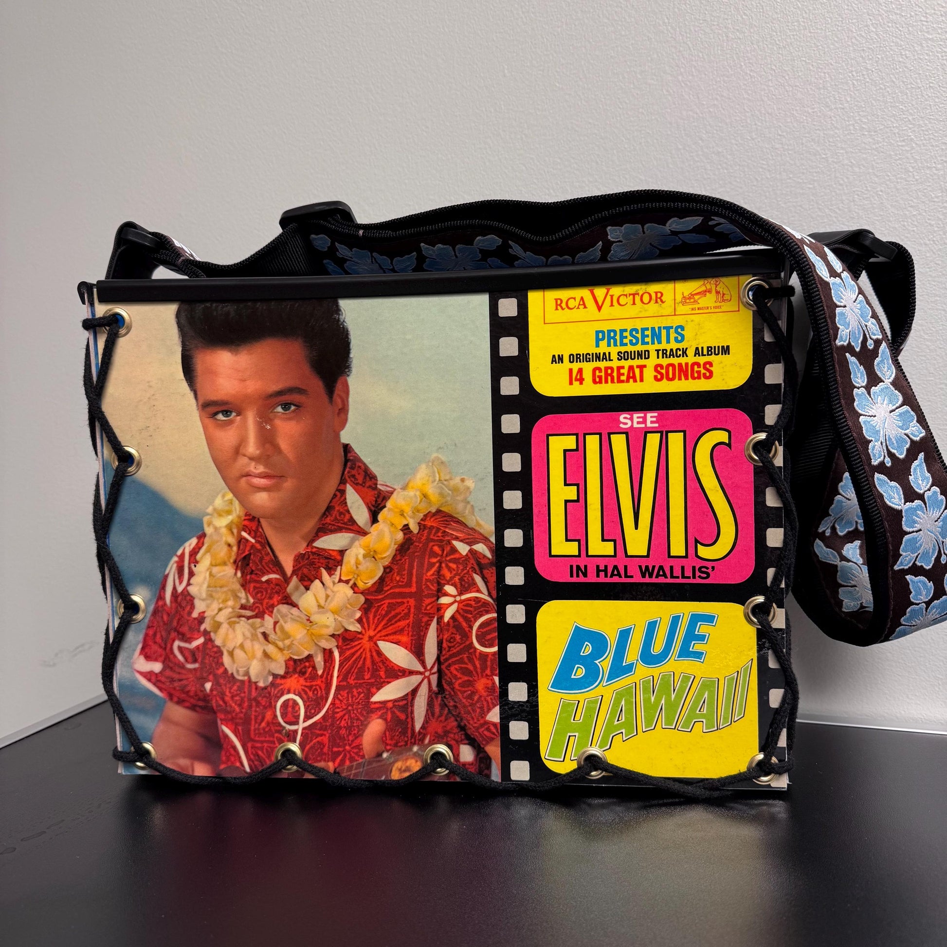 Elvis Presley’s “Blue Hawaii“ Record Album Cover Tote Bag