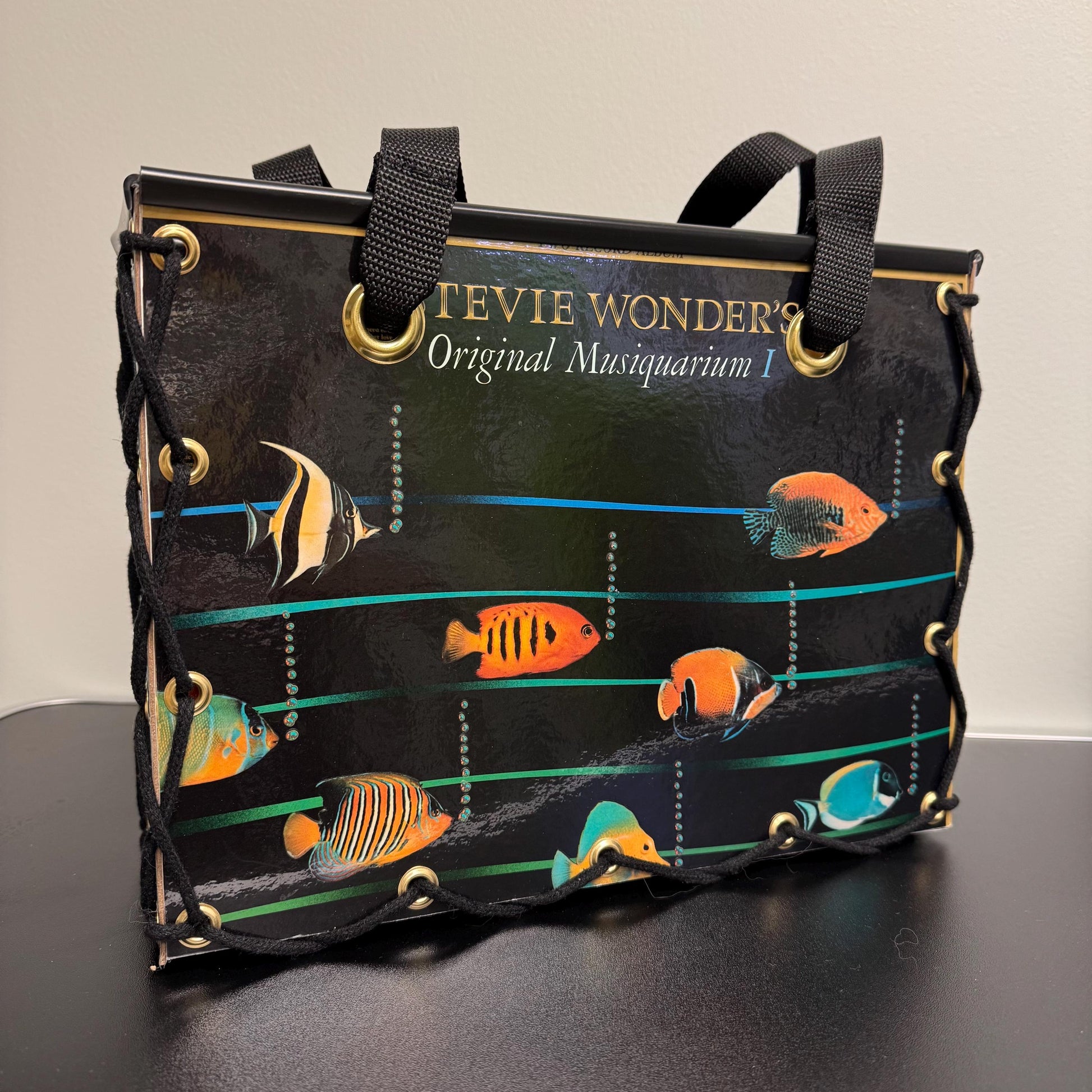 Stevie Wonder “Original Musiquarium I“ Record Album Cover Tote Bag